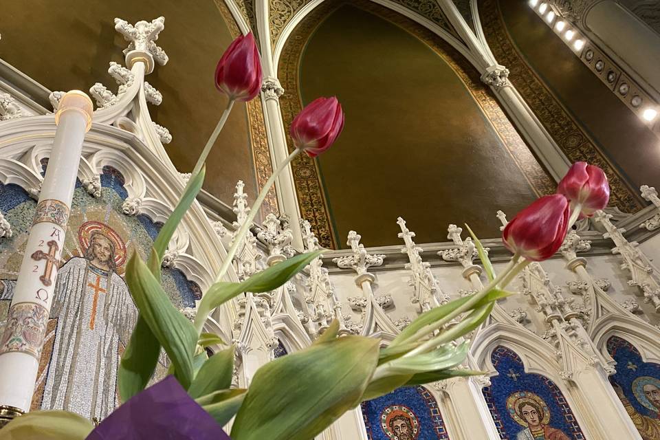 Altar area