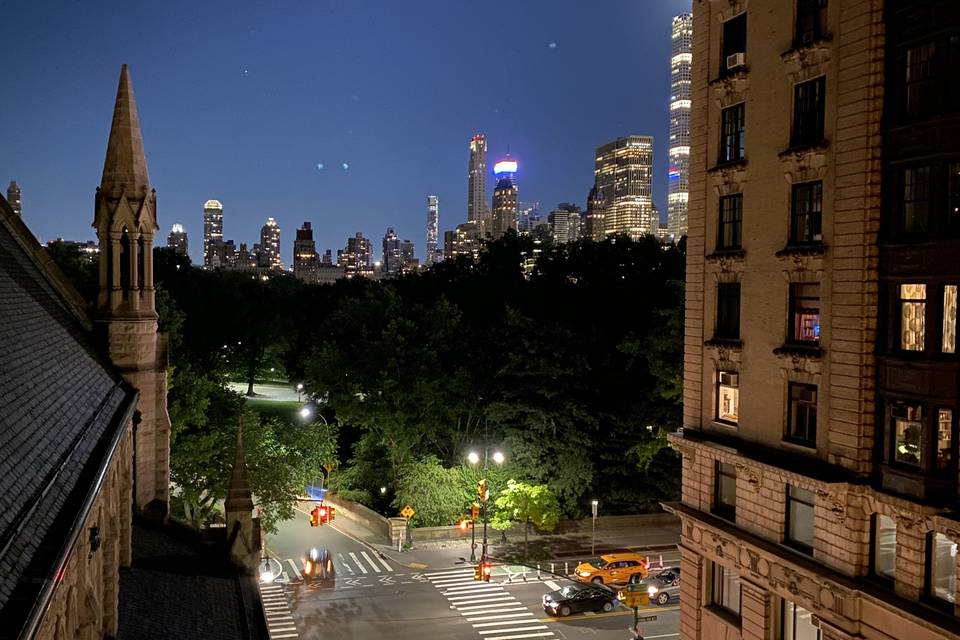 View from rooftop