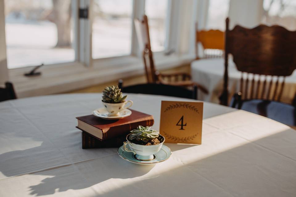 Porch reception - Winter