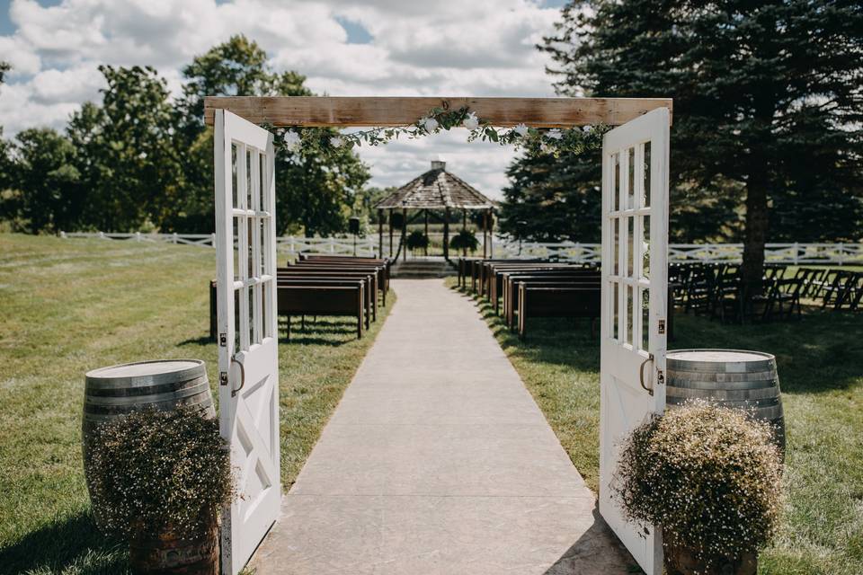 Ceremony Site - Veronica Barne