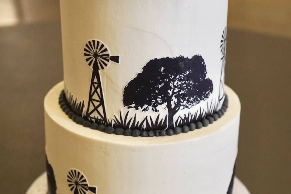 Ranch-Style Groom's Cake