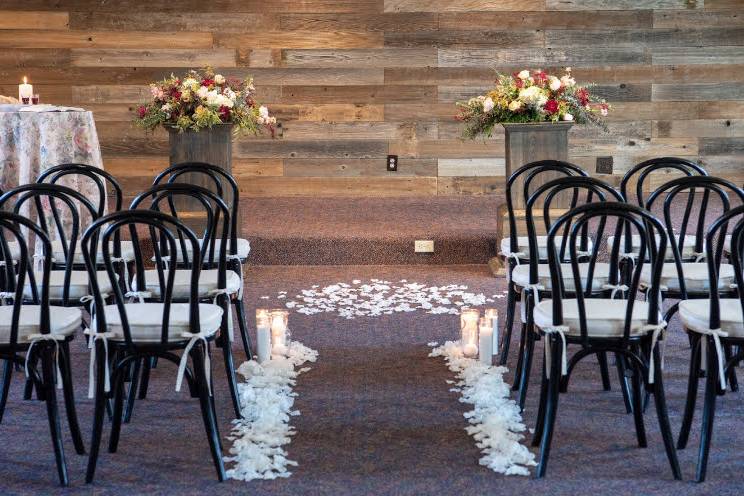 Rustic Wedding Ceremony