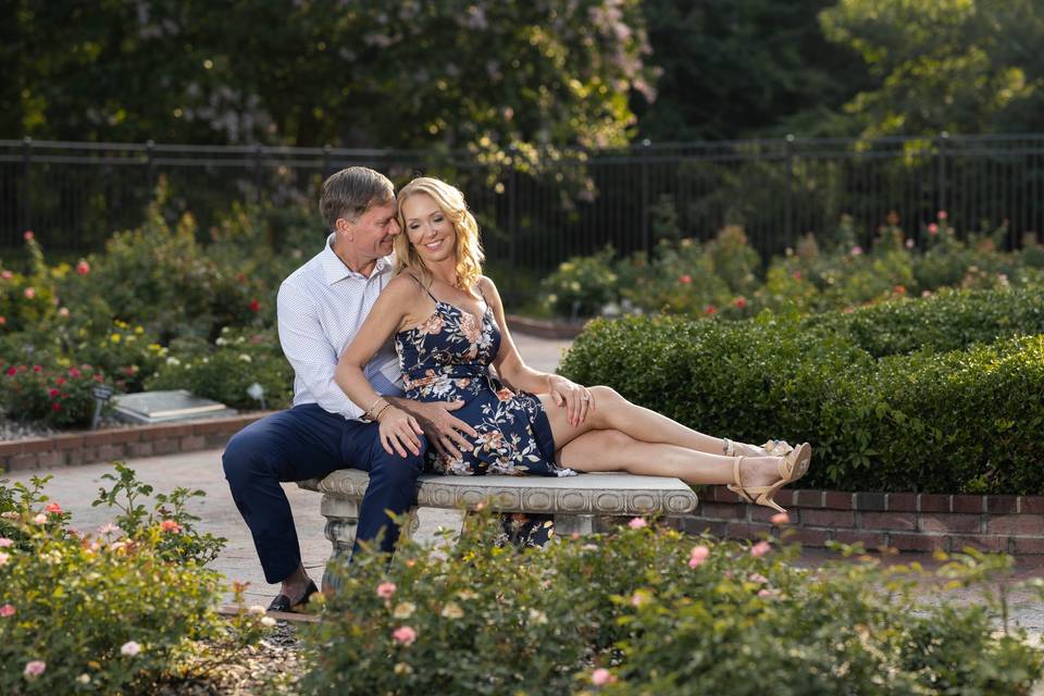 Garden Engagement Session