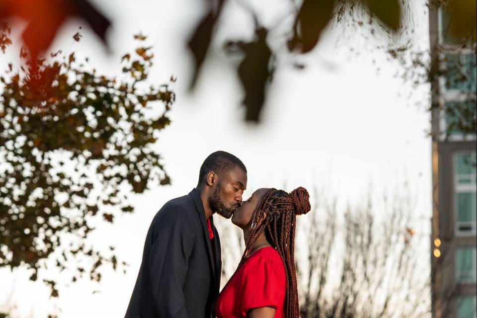 Golden Hour Engagement