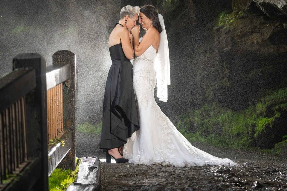 Waterfall Wedding