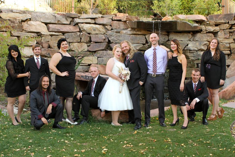 Wedding Party Photo
