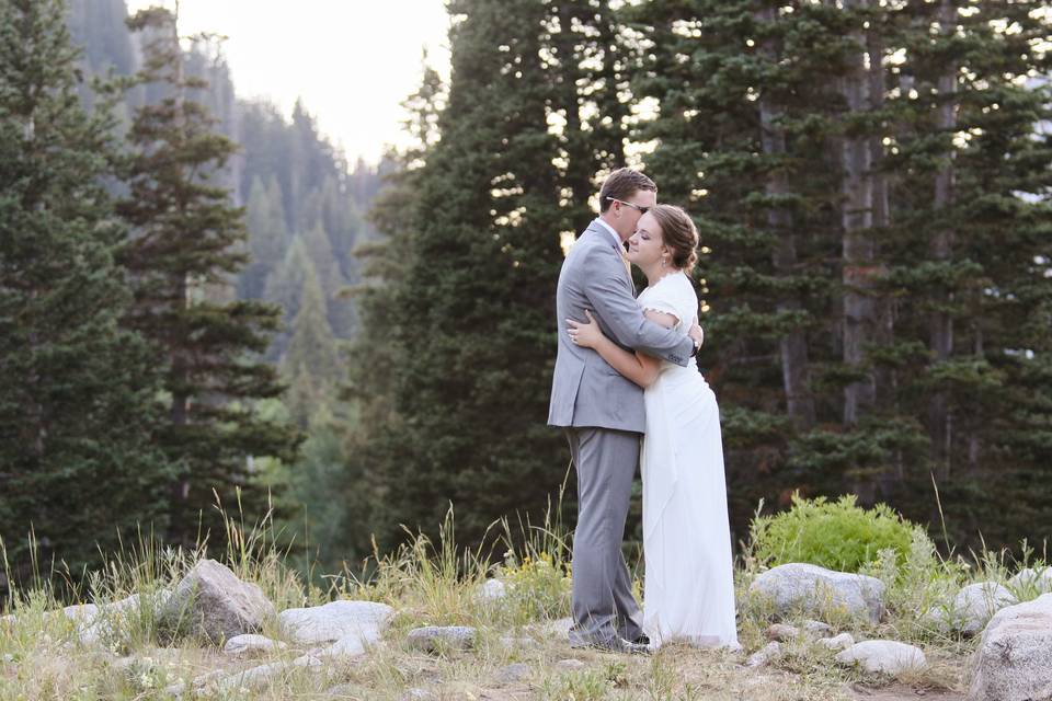 Bride and groom