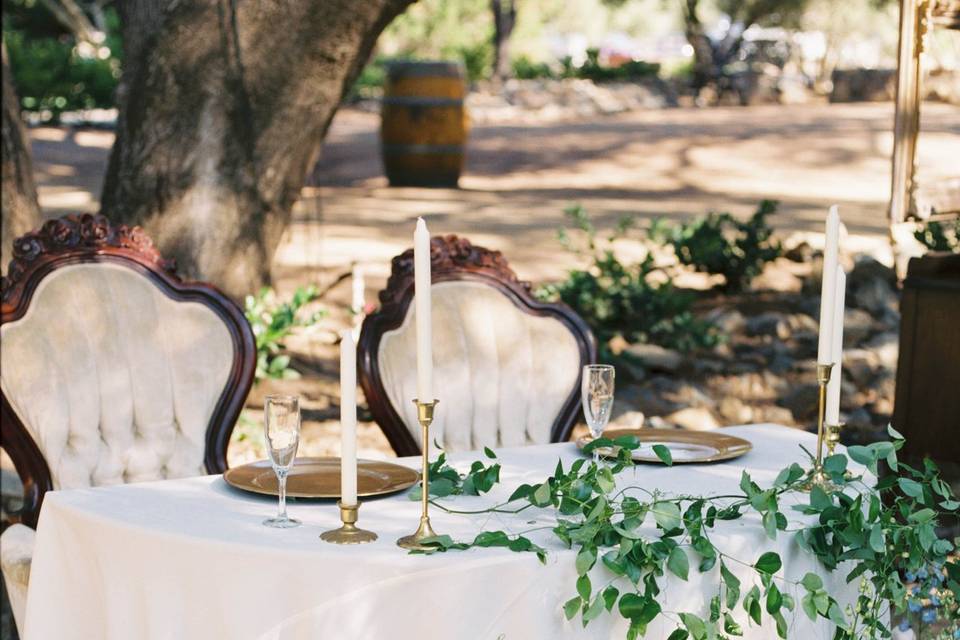 Sweetheart Table