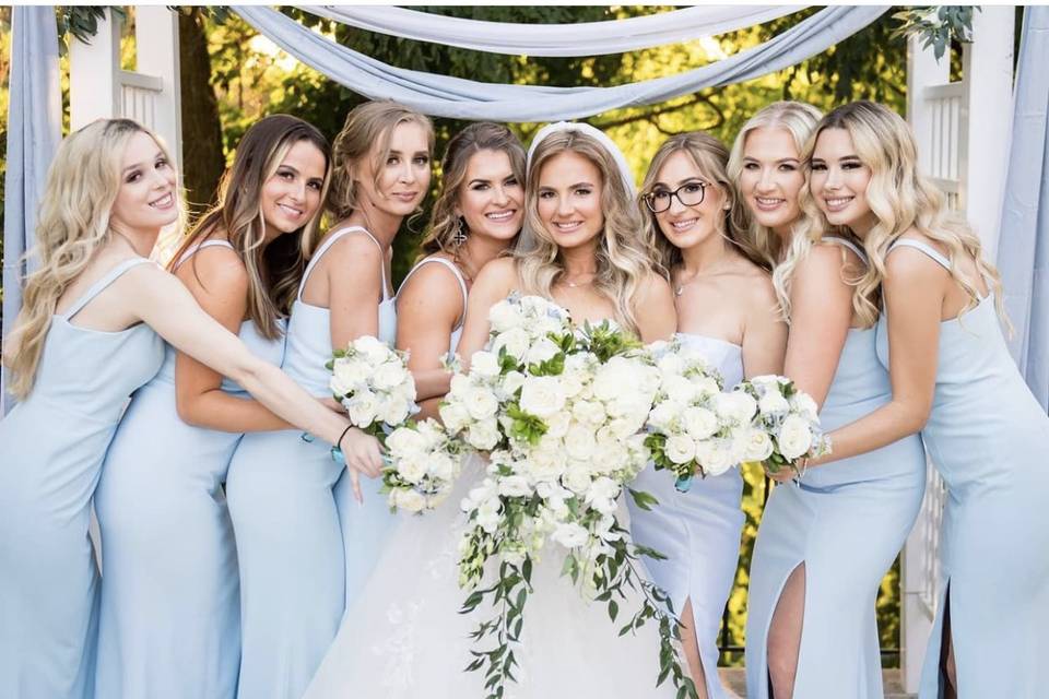 Bride & Bridesmaids