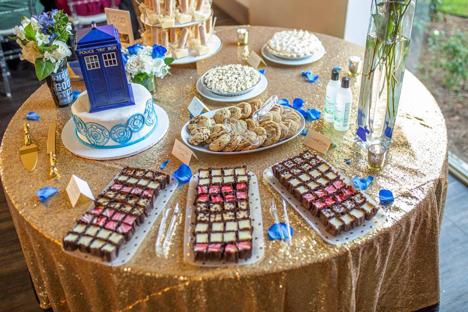 Dessert table