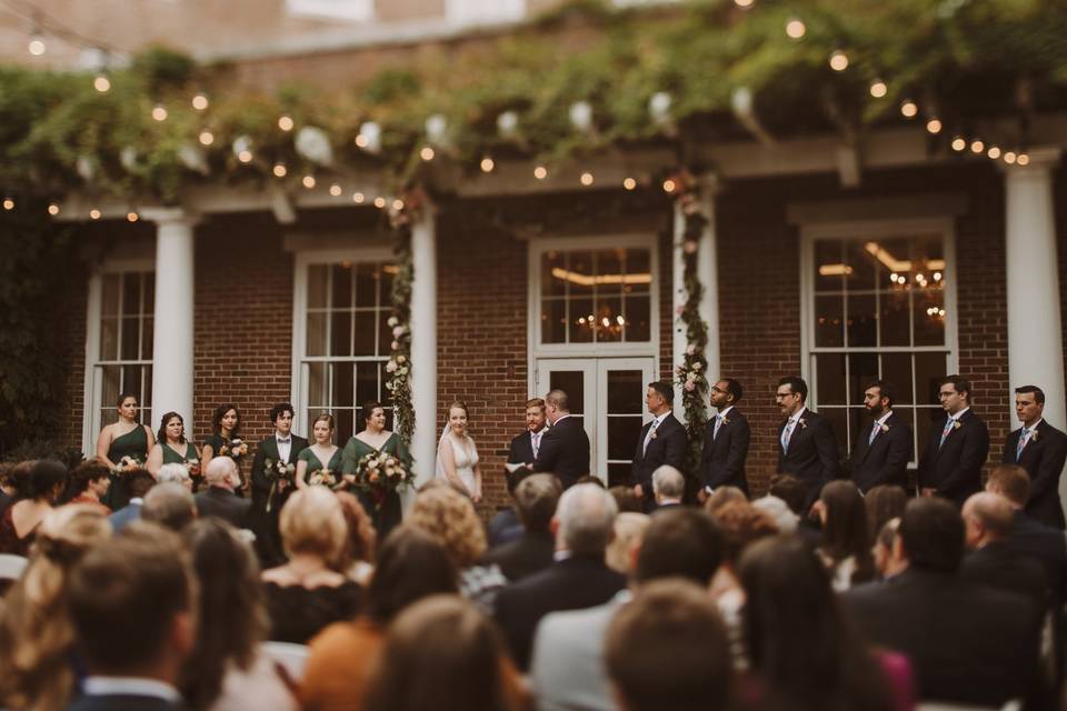 Garden Courtyard Ceremony