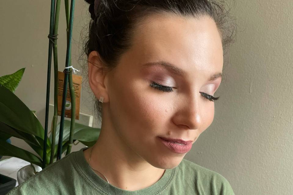 Soft natural glam