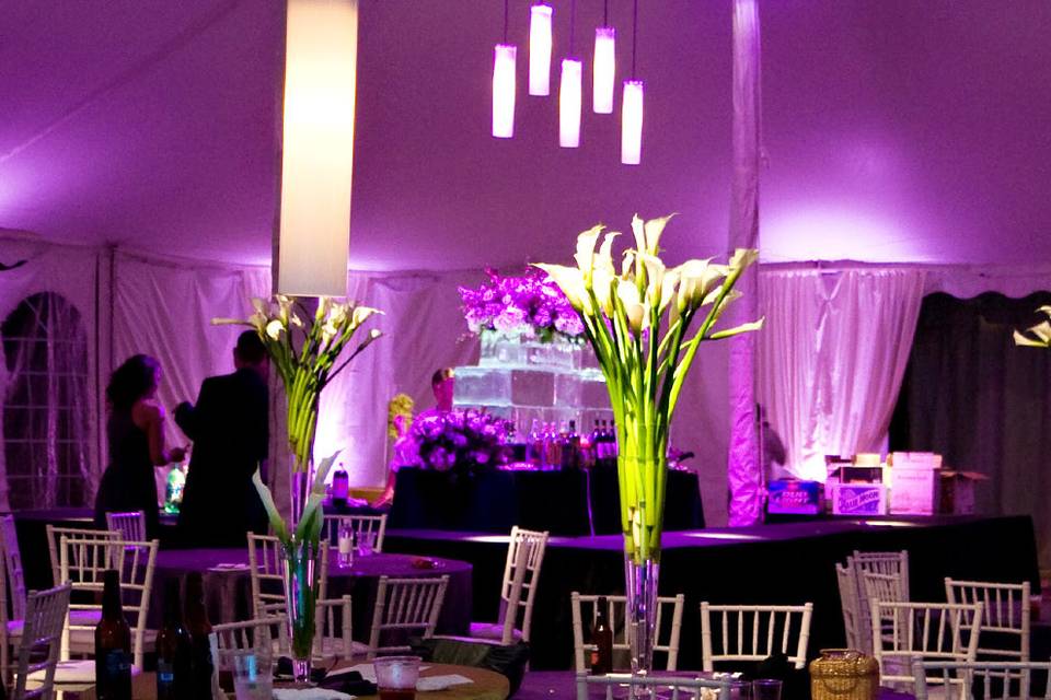 Reception setup