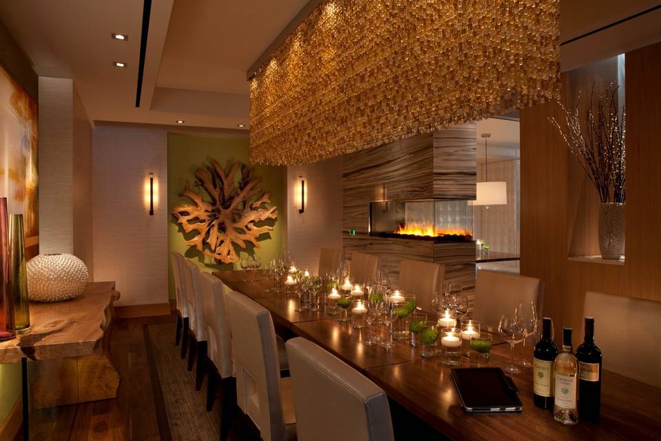 Harth private dining room