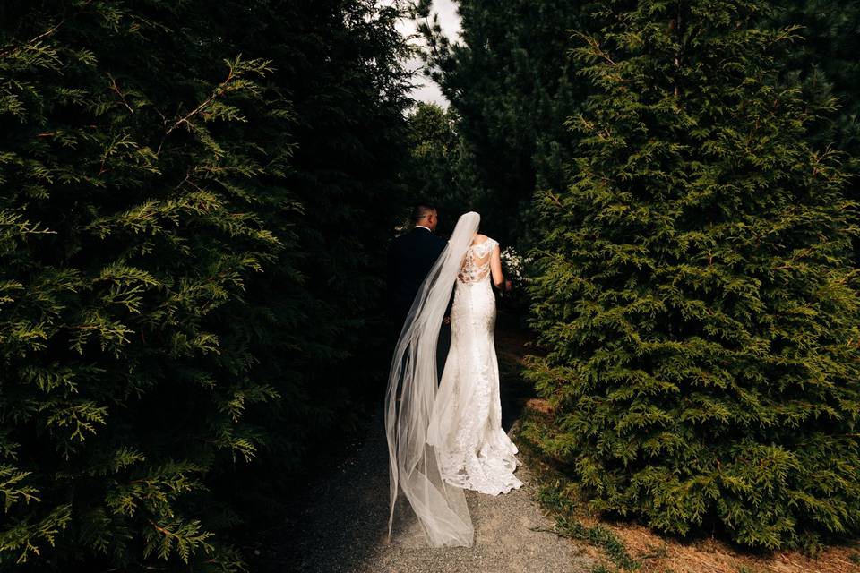 Quonquont farm wedding