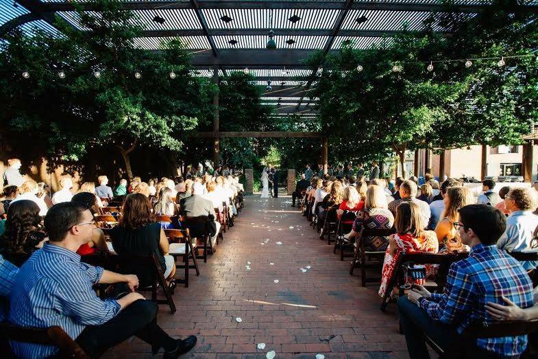 Ceremony at the Lath Pavilion