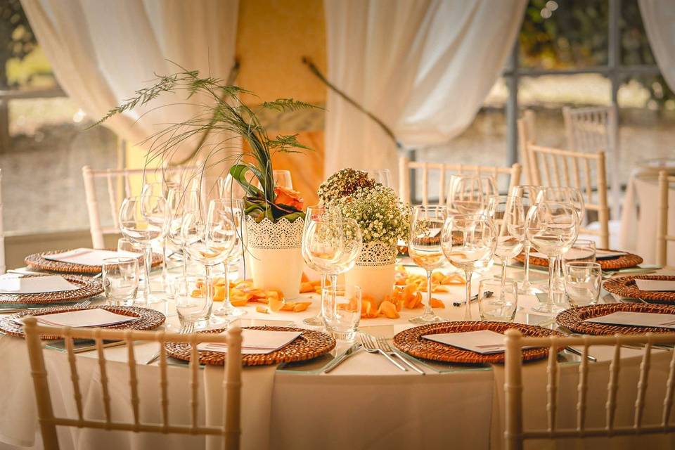 Wedding summer table