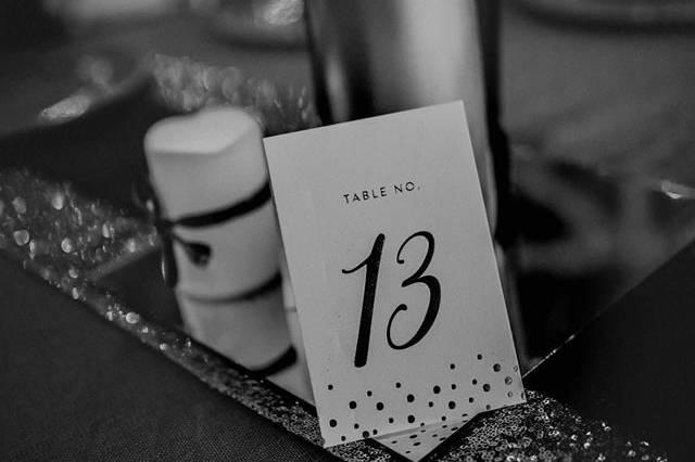 Table number