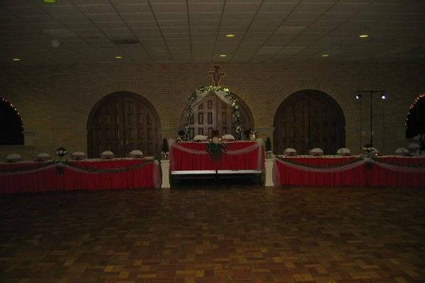 Ballroom hall