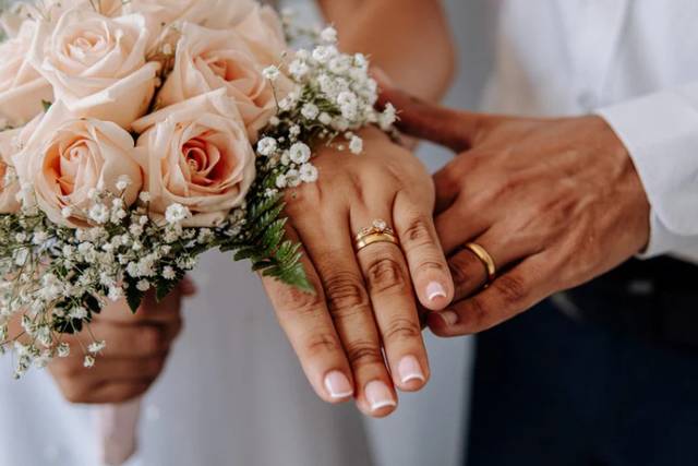 Couple's ring detail