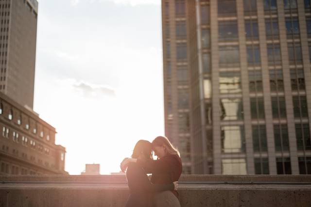 Downtown Omaha Sunset