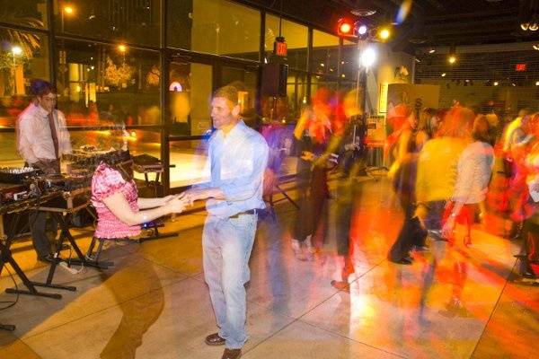 Taken in the lobby at the Tucson Museum of Art during a First Fridays event.