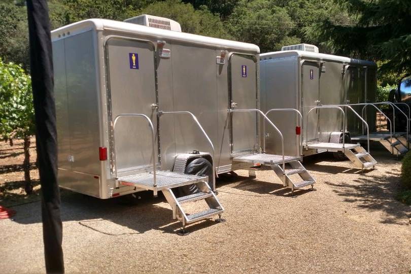 Exterior of platinum trailers