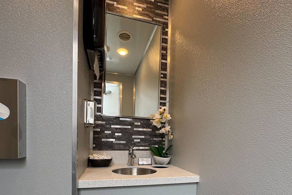 ADA Compliant female stall