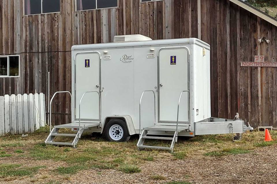 2 Stall restroom