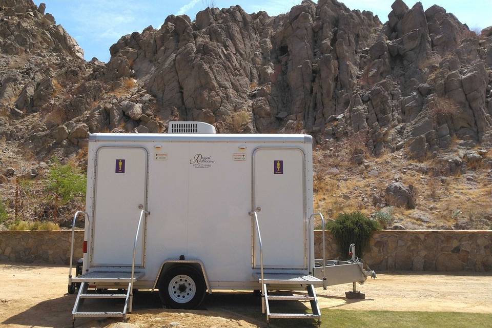 2 Stall restroom