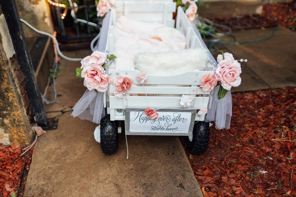 Flower Girl Wagon