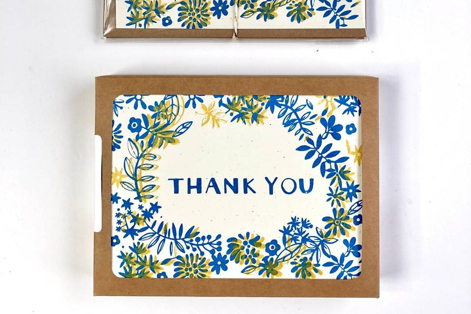 Thank You Floral - Card