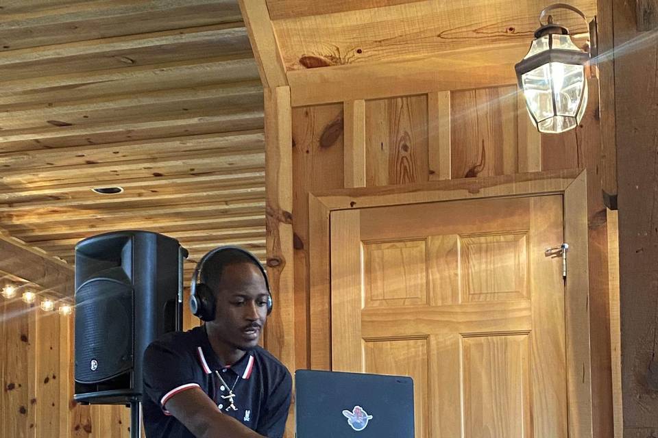 Fly Guy deejaying reception