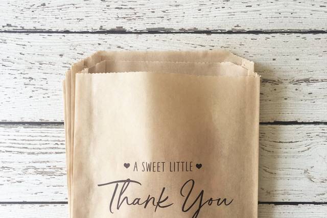 Thank You Treat Bag
