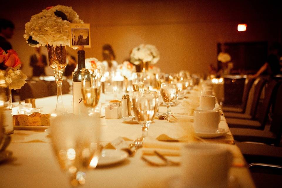 Wedding head table