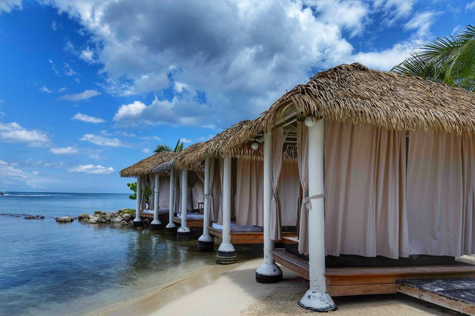 Private cabanas