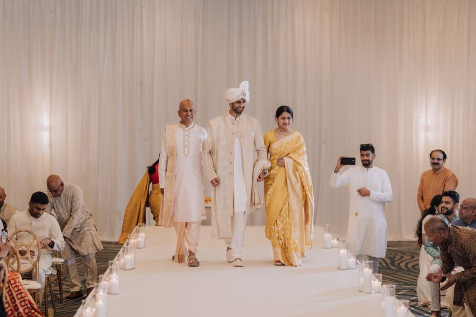 Indoor ceremony