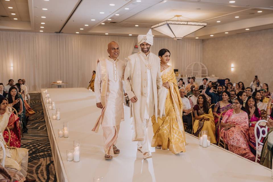 Indoor ceremony