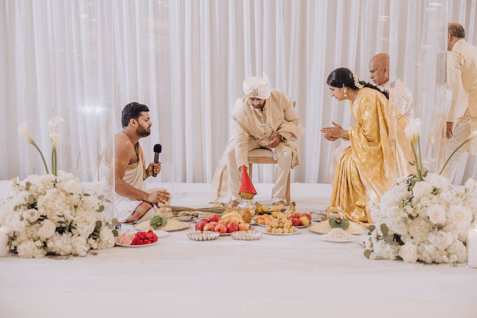 Indoor ceremony