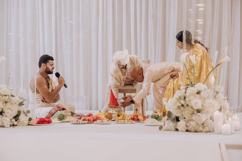 Indoor ceremony