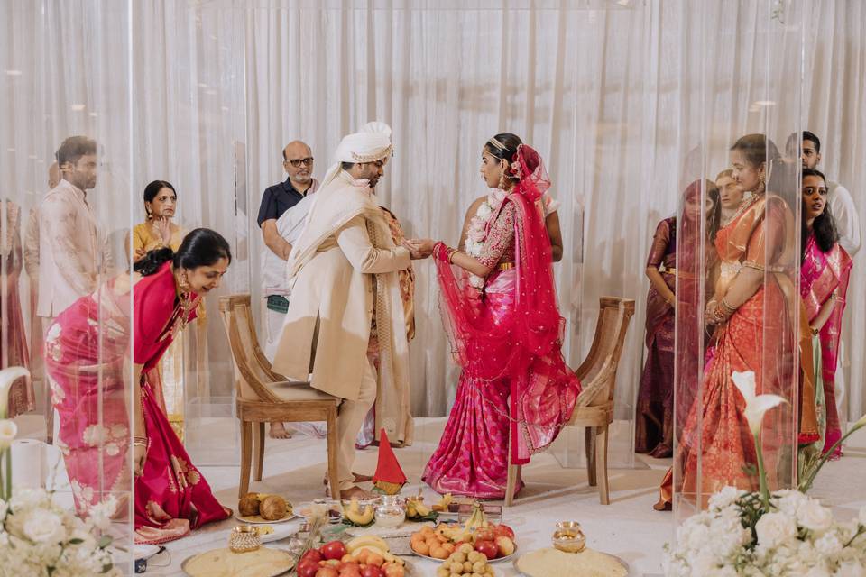 Indoor ceremony