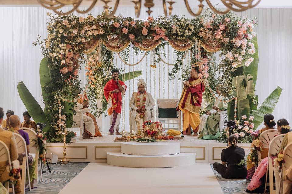 Indoor ceremony