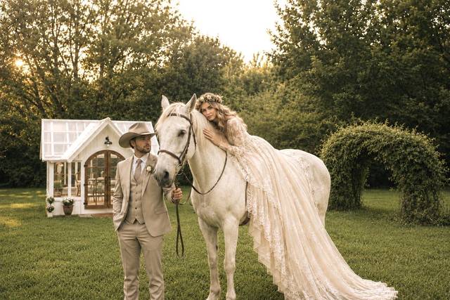 Bride, Groom & Hazel