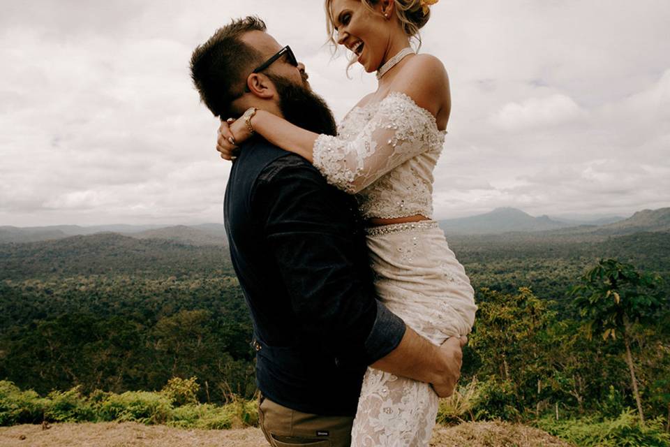 Fabulous Mountain top Wedding