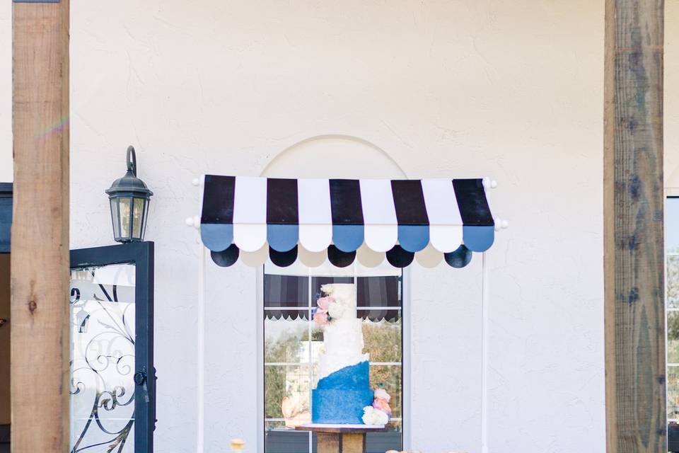 Cute cake cart