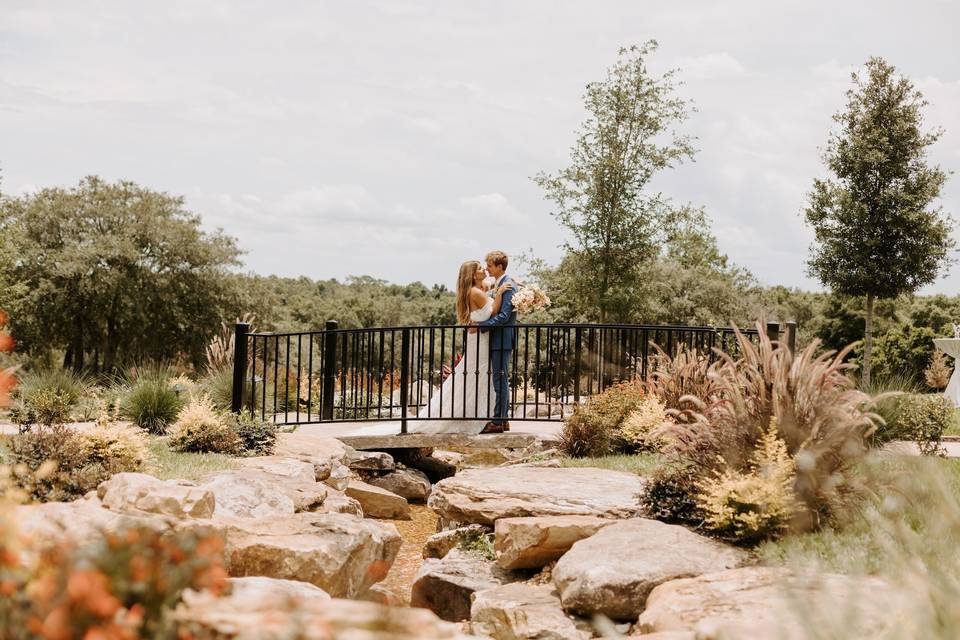 Waterway and bridge portrait