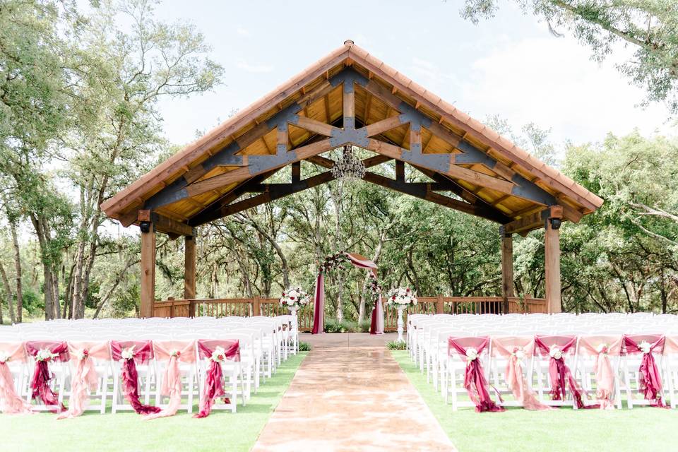 Ceremony set-up