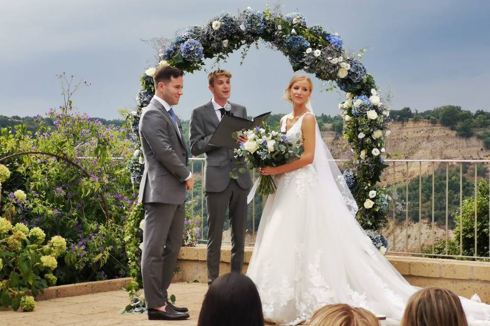 Civita di Bagnoregio Wedding