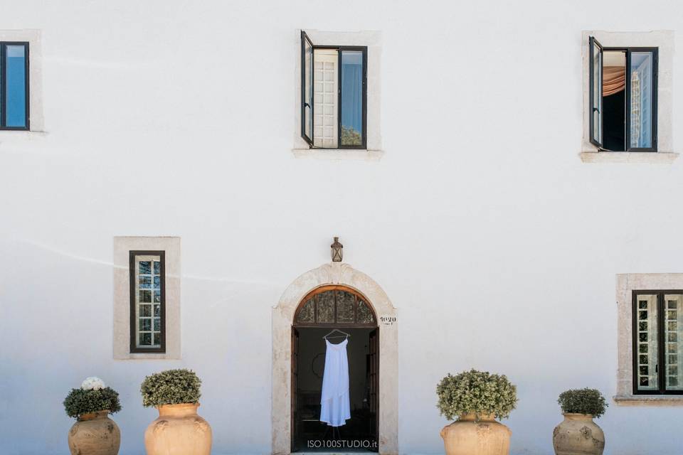 Old masseria in puglia