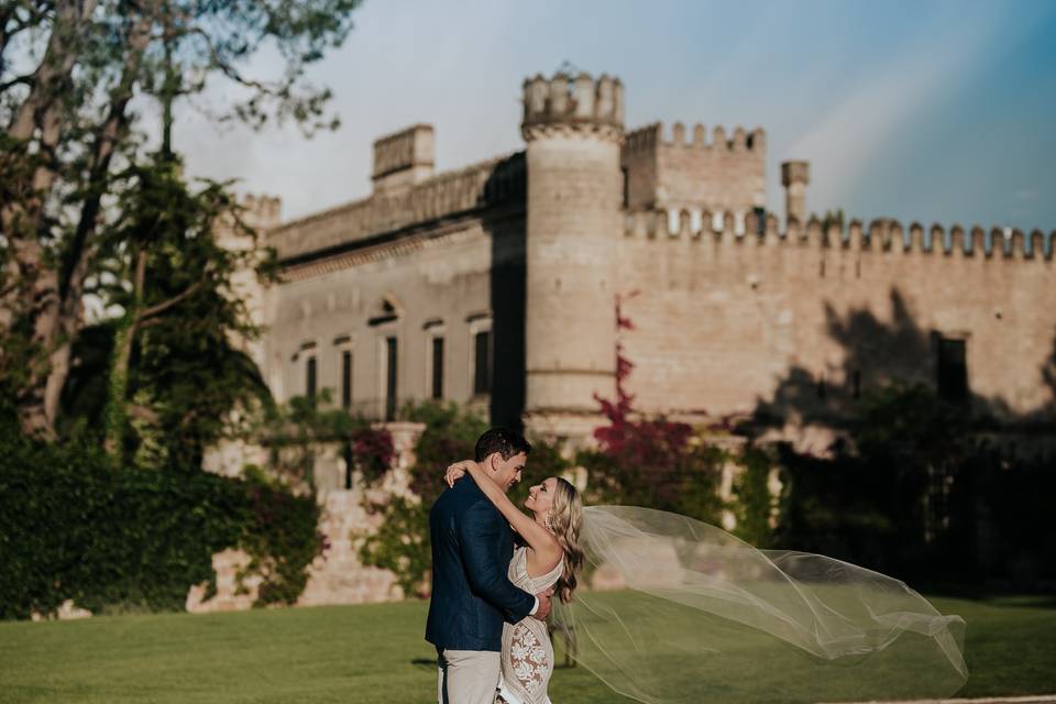 Civil wedding at the castle